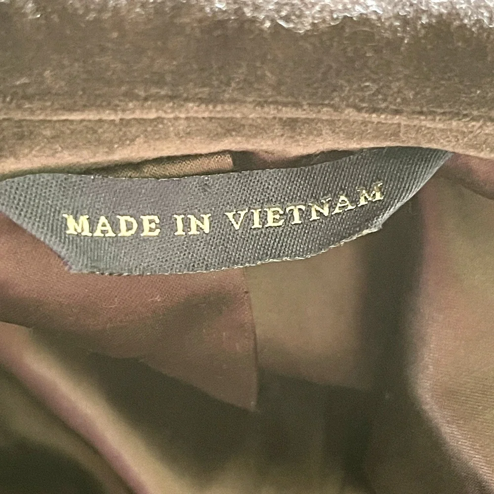 Banana Republic Mens Cotton Velvet Sport Coat Size 42R Brown 2 Button Notch READ